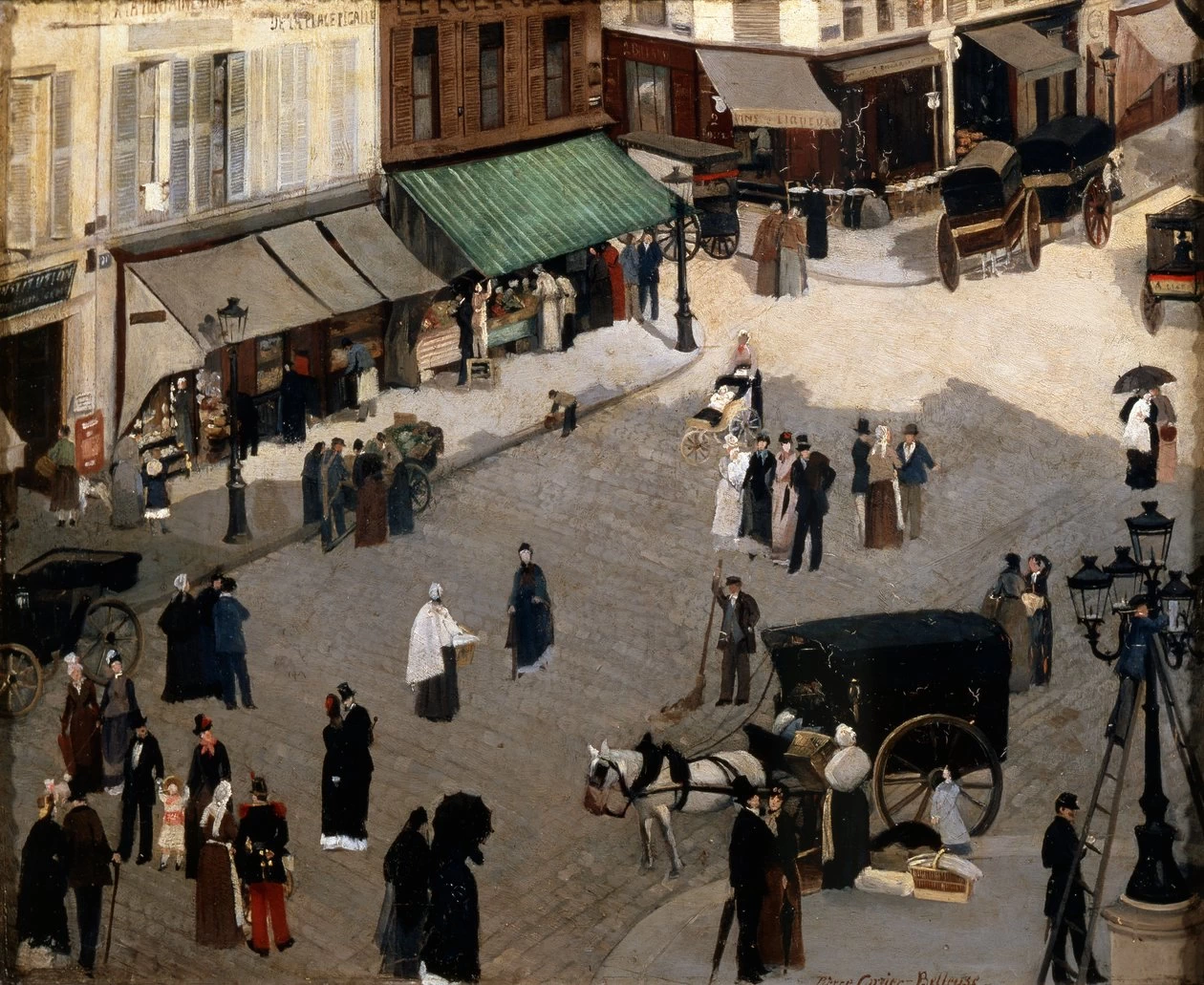 Place Pigalle a Parigi, 1880